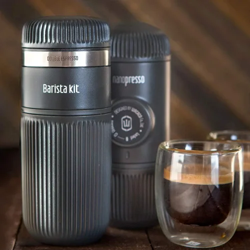 Miniatura 3 de WACACO Kit de barista Nanopresso, accesorio para máquina de café espresso portátil Nanopresso, doble expreso, Lungo