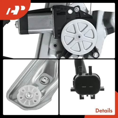 Miniatura 7 de A-Premium Elevalunas eléctrico con motor compatible con Buick Encore 2013-2019 lado trasero del conductor for Buick Encore 2013-2019