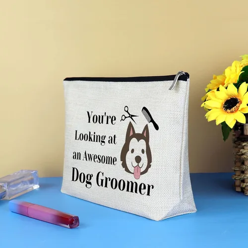 Miniatura 6 de Bolsa de maquillaje para perros, Regalo para amantes de los perros 807_NO2, S