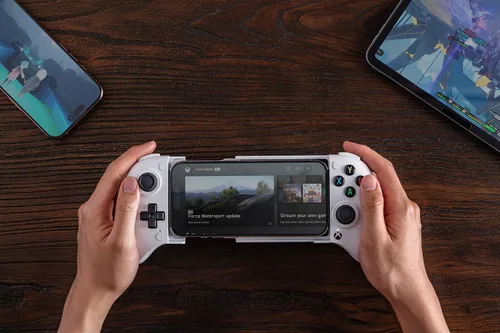 Miniatura 6 de 8Bitdo Ultimate Mobile Gaming Controller for iPhone, Apple, Android & Xbox Cloud Gaming, Bluetooth Gamepad with Hall Effect Joysticks, 2 Pro Back