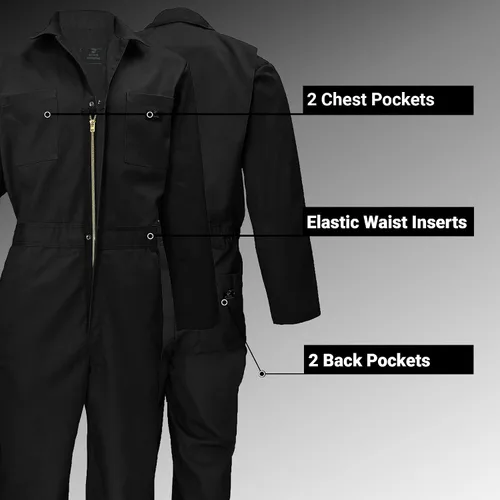 Miniatura 4 de ACTIVE UNIFORMS Overol de manga larga para hombre
