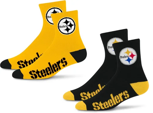 Miniatura 5 de For Bare Feet Calcetines quarter NFL unisex para adultos
