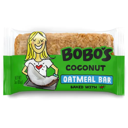 Miniatura 23 de Barritas de avena con plátano y chispas de chocolate de Bobo's, sin gluten, sin OMG, de avena integral, paquete de 12 Barritas de aperitivo Para