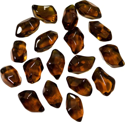 Miniatura 27 de Hiland RGLASS-AQ Vidrio para Hoguera en Aqua, Clasificación de Temperatura Extrema, Bueno para Propano o Gas Natural, 10 Libras, 10 lb (Paquete de 2)