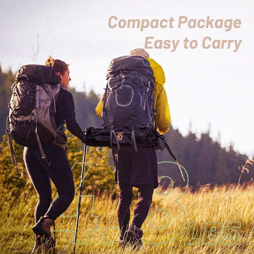Miniatura 8 de G2 - Catre plegable para camping, catre de viaje duradero, ultraligero para mochileros, senderismo de verano, montañismo, capacidad máxima de carga
