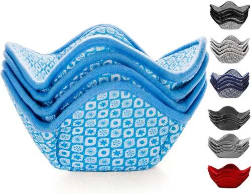 Miniatura 20 de Sheff Juego de 4 Fundas Acogedoras para Tazones de Microondas - Duraderas y Confiables para Platos y Recipientes Calientes y Fríos - Regalo Ideal 2