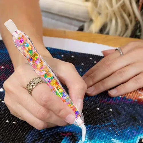 Miniatura 2 de Praise V Do Taladro de arte de pintura de diamante 5D, herramientas para selector de gemas de diamantes de imitación, accesorios para pintura