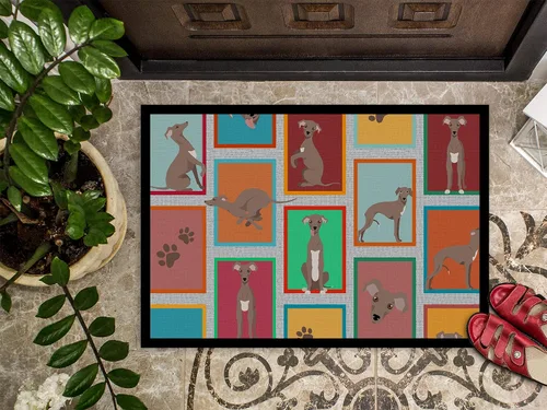 Miniatura 3 de Caroline's Treasures MLM1165JMAT - Tapete para puerta delantera de 24 x 36 pulgadas, tapete para puerta delantera, para interiores y exteriores