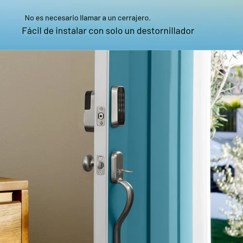 Miniatura 3 de Yale Assure Lock 2 con Wi-Fi – Cerradura inteligente Black Suede para puerta principal con teclado, control por aplicación, llave de respaldo y Ante