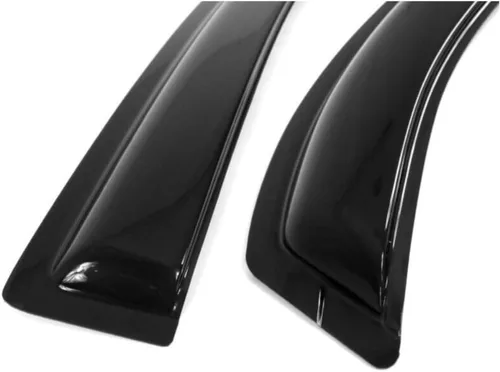 Miniatura 8 de 8 Pieces - Sun Rain Vent Deflector Guard Window Visor Tape External Window Style Acrylic Smoke Tinted Set for Chevy for Equinox 2010-2017
