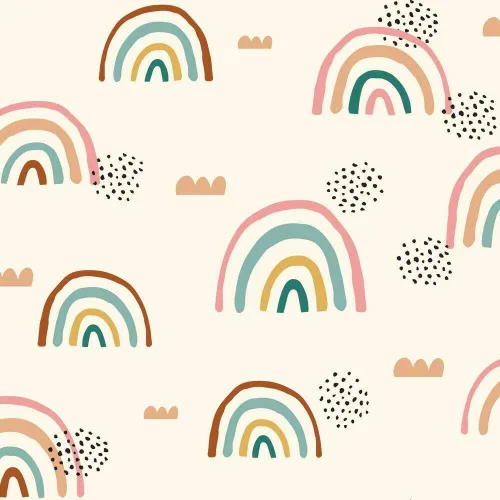 Miniatura 5 de RoomMates RMK11730RL Taupe Rainbow's End Peel and Stick Wallpaper