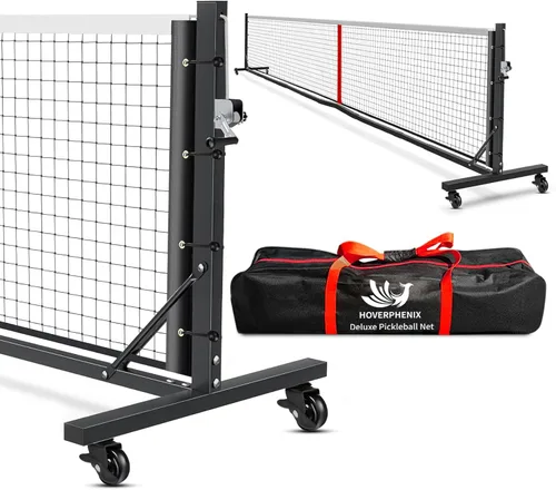Miniatura 13 de Portable Pickleball Net - 22FT Regualtion Size Pickle Ball Net，Weather Resistant Steady Steel Frame and Carry Bag for Indoor, Outdoor, Driveway