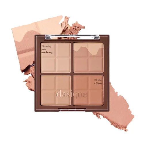 Miniatura 9 de Dasique Mood para Mezclar Mejillas #10 Nueces Apagados 4 Tonos Mezclables en Polvo Suave Ligero Vegano Maquillaje Coreano Rubor 10 tuercas