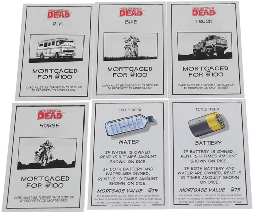 Miniatura 6 de Monopoly, juego de mesa, edición The Walking Dead