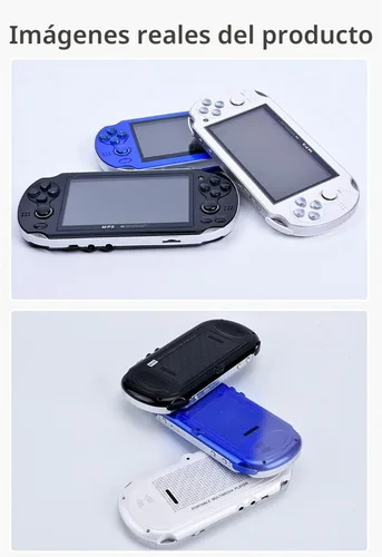 Miniatura 10 de CZT Consola de juegos portátil de 4.3 pulgadas, doble joystick de 8 GB incorporado 2200 juegos retro, consola de videojuegos arcade, emulador