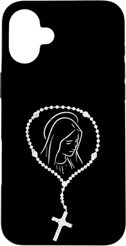 Miniatura 21 de iPhone 11 Rosario Virgen María Dios Jesús Fe religioso católico estuche de regalo
