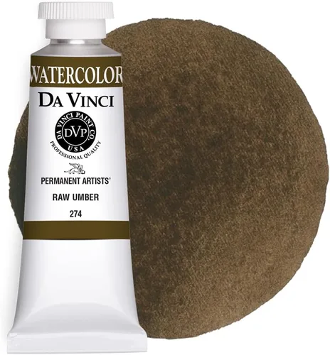 Miniatura 142 de DA VINCI PAINTS Pintura de acuarela para artista profesional, Gamboge (tono), 0.5 fl oz