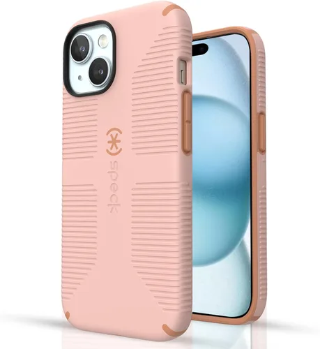 Miniatura 16 de Speck Funda MagSafe para iPhone 15 Pro Max - Protección contra caídas y para la cámara, agarre seguro de tacto suave, compatible con carga Lila
