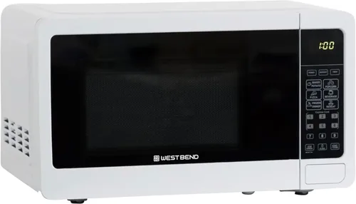 Miniatura 11 de Horno microondas West Bend de 700 vatios, diseño compacto de encimera con 6 configuraciones precocinadas, descongelamiento rápido, panel de control
