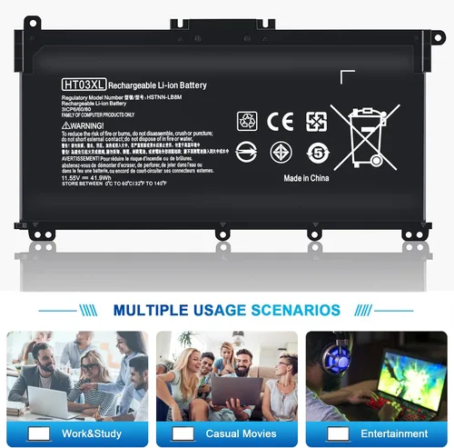 Miniatura 7 de TSKYBEAR HTO3XL Batería para Laptop L11119-855 HT03XL Compatible con HP Pavilion 14 15 17 15-CS 15-DA 15-DB Serie 15-DA0012DX 14-CE0068ST