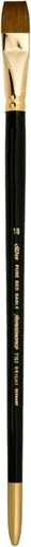 Miniatura 14 de Silver Brush 7102-3 Renaissance - Cepillo de mango largo de color rojo puro de alta calidad, brillante, tamaño 3