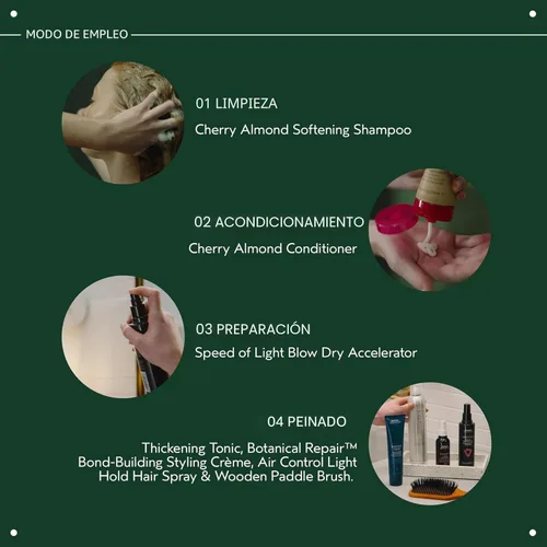 Miniatura 4 de Aveda Wooden Paddle Hair Brush Detangling, Smoothing Brush Straightening, Blow Drying All Hair Types