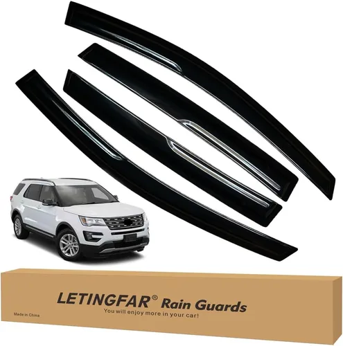 Miniatura 13 de Guardas contra lluvia para parabrisas para Ford F250 F350 F450 F550 Super Duty 1999-2004 2005 2006 2007 2008 2009 2010 2011 2012 2013 2014 2015 2016