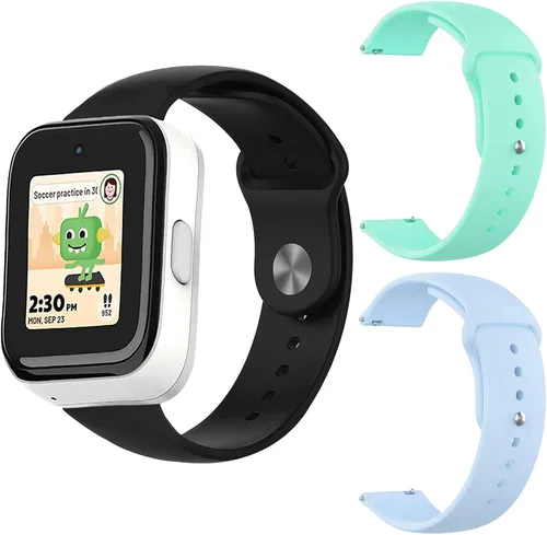 Miniatura 6 de NewJourney Correa de reloj SyncUP Kids 2/1, paquete de 3 correas compatibles con Tmobile Sync UP Kids Watch 2/1, correa deportiva de silicona suave