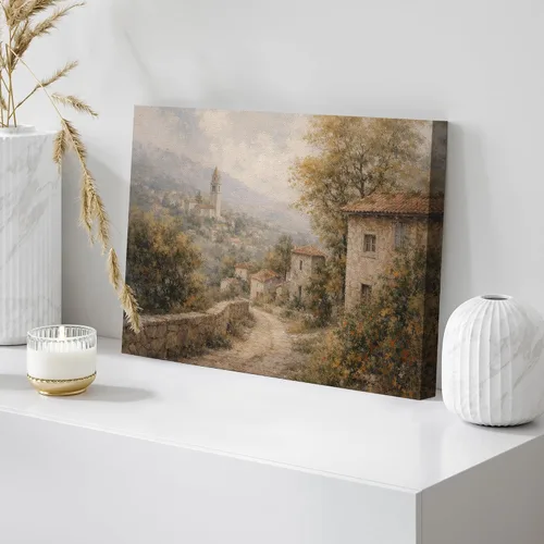Miniatura 127 de wall26 Prado con álamos por Claude Monet - Arte moderno impresionista, arte en lienzo para el hogar, 12 x 18 pulgadas
