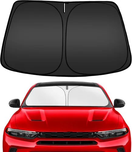 Miniatura 72 de ARISMOTOR - Parasol plegable para parabrisas para Honda Civic 11.ª generación 2022-2025 2026, protector de visera de sol personalizado para ventana