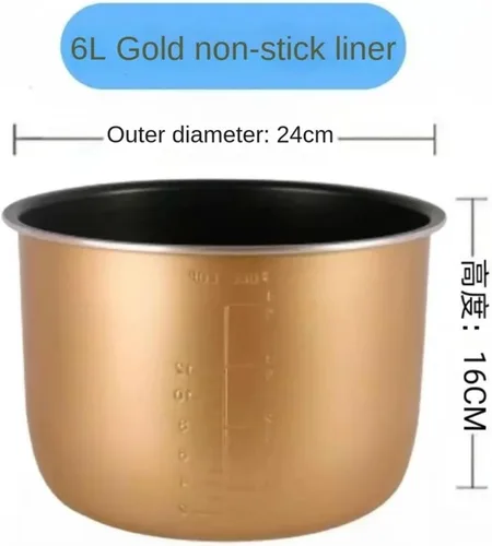Miniatura 2 de Compatible con olla a presión eléctrica 6L repuesto olla
