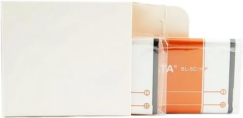 Miniatura 4 de XHDATA BL-5C Batería 3.7V 1000mAh Batería recargable de gran capacidad para radio para el hogar con protección actual 2 piezas (naranja)