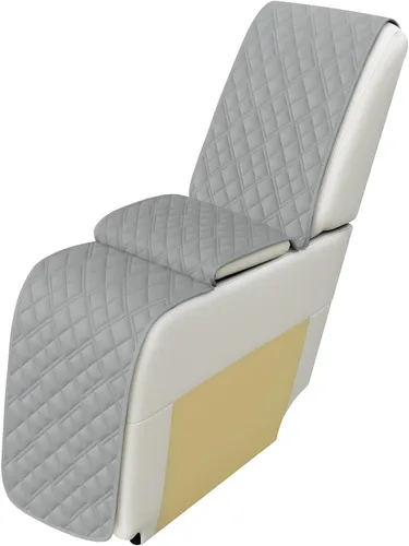Miniatura 46 de Arfntevss Fundas de sofá modular reclinable, 100% impermeable, en forma de L, para sillón reclinable en forma de L, funda seccional lavable