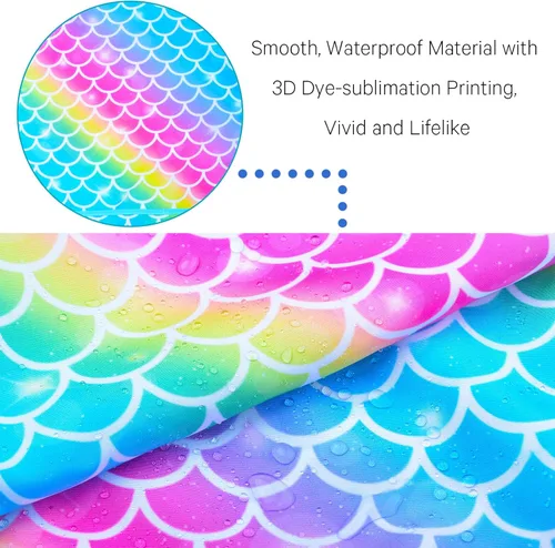 Miniatura 5 de Sylfairy Bata de arte para niños, impermeable, para pintar, delantal de pintura para niños pequeños