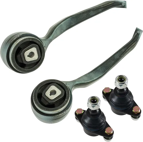 Miniatura 58 de TRQ Brazo de control delantero superior e inferior con rótula juego de 4 piezas compatible con Land Rover Range Rover 2003-2012
