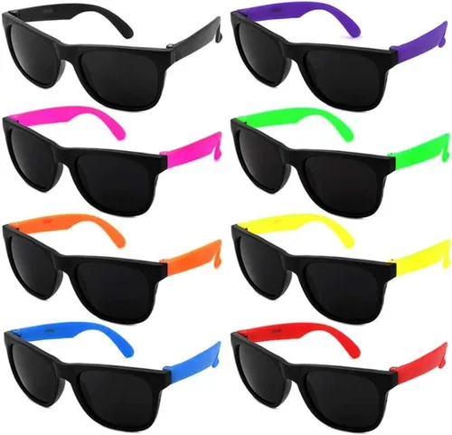 Miniatura 24 de Edge I-Wear - Paquete de 12 lentes de sol neón para niños, regalos de fiesta con certificación CPSIA, plomo (Pb) sin contenido 9402RA