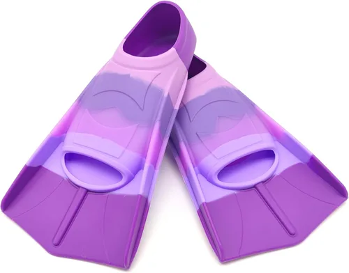 Miniatura 11 de Gugmoy Kids Swim Fins,Comfortable Silicone Flippers for Swimming and Diving,Size Suitable Beginners Kids Girls Boys Adults