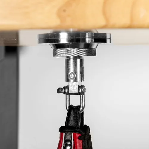 Miniatura 4 de XMark - Plataforma de pera de velocidad montada en pared con enganche giratorio para MMA y boxeo