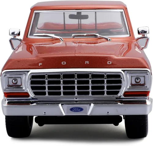 Miniatura 2 de Maisto - Modelo a escala 1:18 compatible con la réplica en miniatura Ford F150 Pick-up clásica vintage coleccionable de 1979 (Crema)