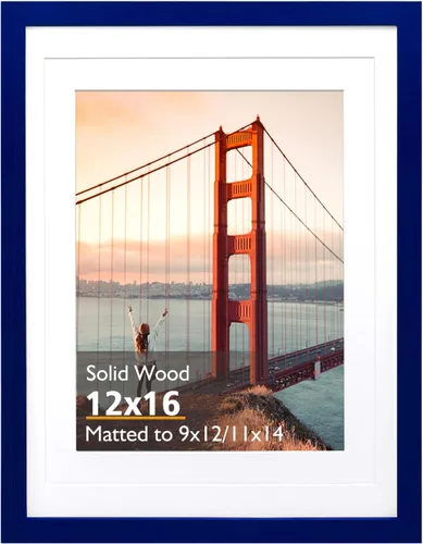Miniatura 183 de KINLINK 3.5x5 Picture Frame, Ash Black Solid Wood Frame with Plexiglass for Table Top and Wall Mounting, Photo Frame for Horizontal or Vertical