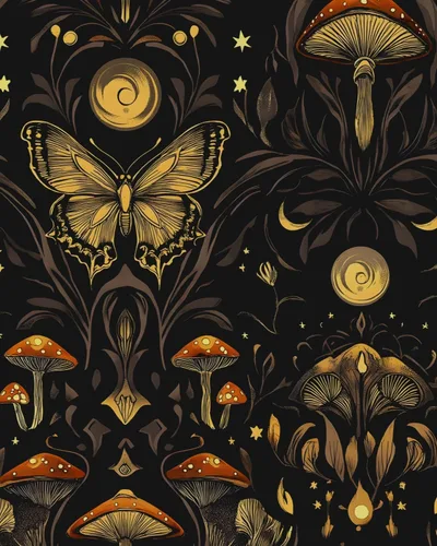 Miniatura 7 de BOKEBEVE Papel Pintado Vintage de Despegar y Pegar Hojas Papel de Contacto Oro Negro Floral para Estante de Libros Forro de Cajón Amigable