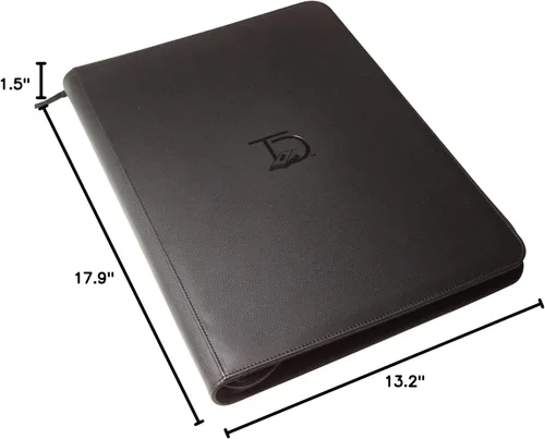 Miniatura 9 de TopDeck Carpeta de 1000 Cartas - Portafolio TCG - Carpeta de 16 Bolsillos para Cartas - Carpeta sin Anillos Compatible con Cartas de Pokémon, Blanco
