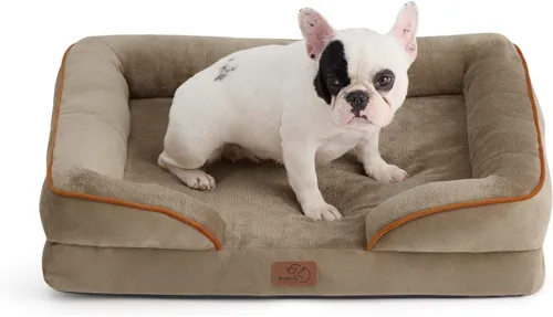 Miniatura 77 de Bedsure Cama ortopédica XL para perros extragrandes, cama lavable para perros y gatos, impermeable, cómodo sofá para perros con funda extraíble