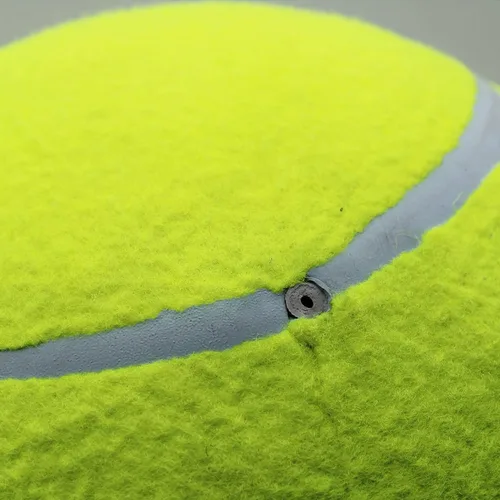 Miniatura 5 de Magicorange Paquete de 4 pelotas de tenis gigantes de 9.5 pulgadas, pelotas de tenis grandes para perros, para deportes al aire libre