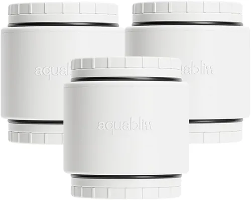 Miniatura 8 de AquaBliss HD Cartucho de repuesto para filtro de ducha de varias etapas para SF400 y SF500 - 48x Potencia de desintoxicación de alta resistencia.