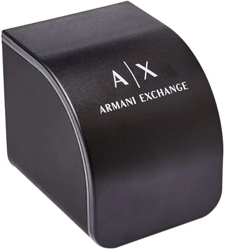 Miniatura 4 de Armani Exchange - Reloj de vestir de acero inoxidable con tres manos para mujer, Silver Auto, Reloj automático