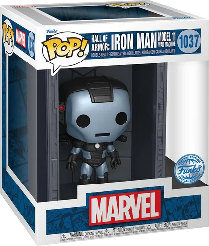 Funko Pop! Marvel: Hall of Armor Mk11 War Machine - Figura de vinilo de lujo