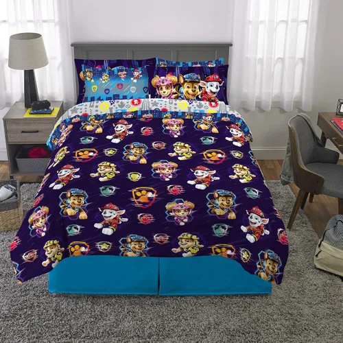 Miniatura 85 de Franco - Juego de edredón y sábanas supersuaves con funda, para niños, 7 piezas, tamaño matrimonial, Five Nights At Freddy's Cinco noches en Freddy's