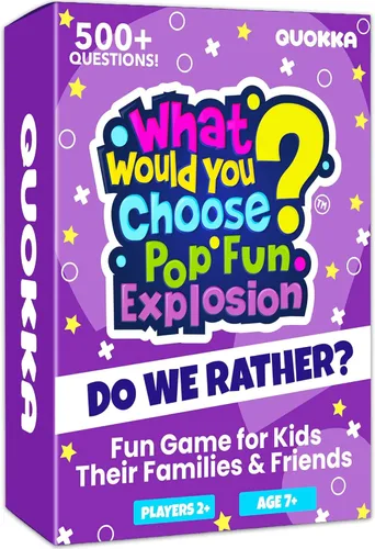 Miniatura 9 de QUOKKA Juego de Mesa para Niños de 8-12 Años - Edición Original - Juego de Cartas Familiar para Niños de 5-8 Años - ¿Qué Eligirías? ¿Prefieren