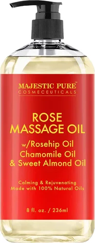 Miniatura 20 de Majestic Pure Aceite de masaje corporal reafirmante con colágeno, ayuda a suavizar la apariencia de la celulitis y mejorar la textura de la piel